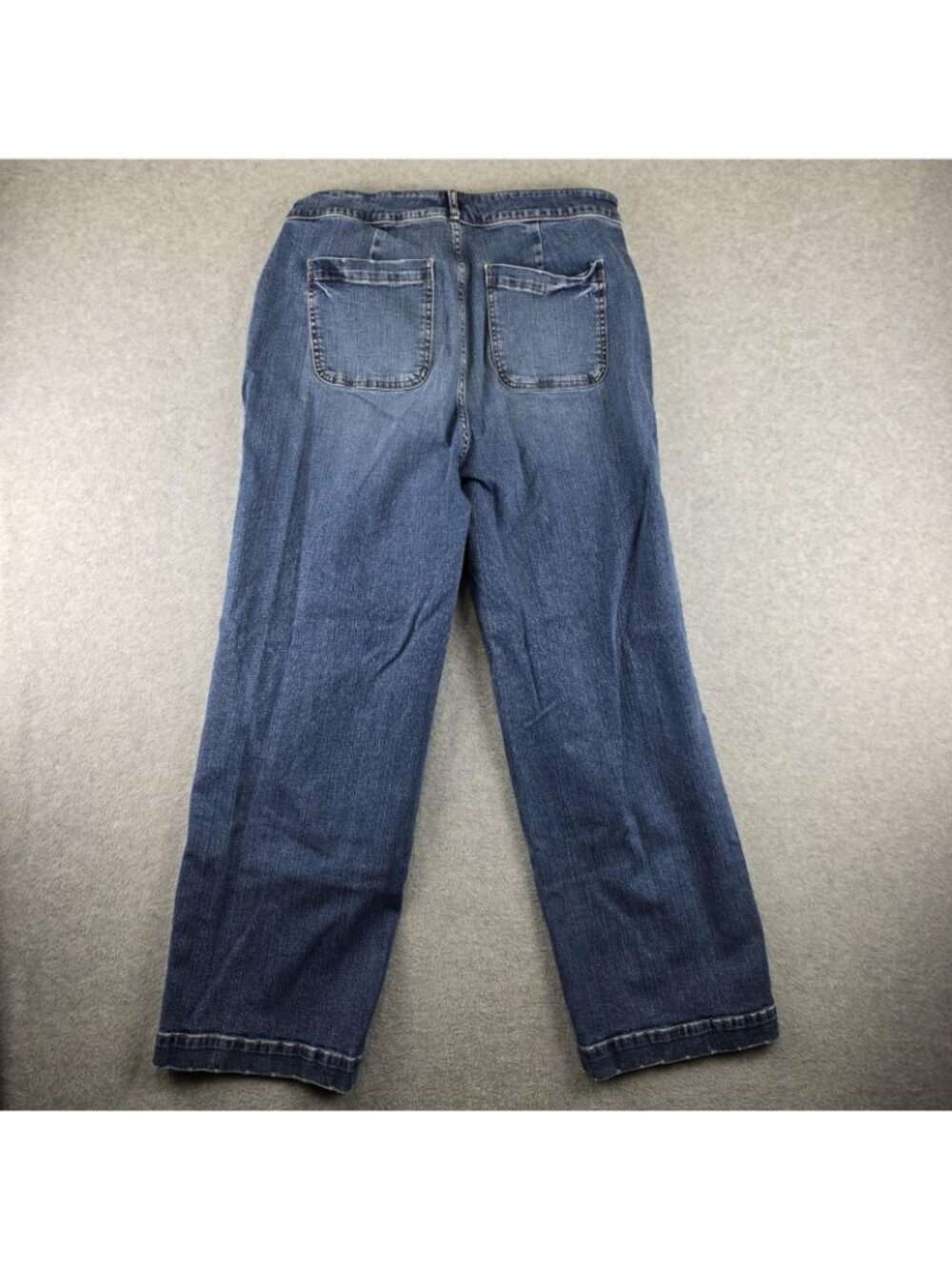 Torrid Jeans Womens 14T High Rise Wide Leg Blue Medium Wash Stretch Denim - Picture 2 of 10